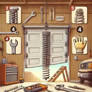 how to replace garage door spring